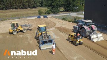 Nasypy z piasków, stabilizacja terenu – Zielona Góra